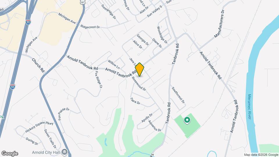 2724 Arnold Tenbrook Ct, Unit 2716 Mapa y Detalles de la Ubicación