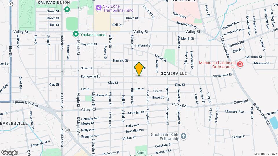 741 Somerville St Map and Location Details