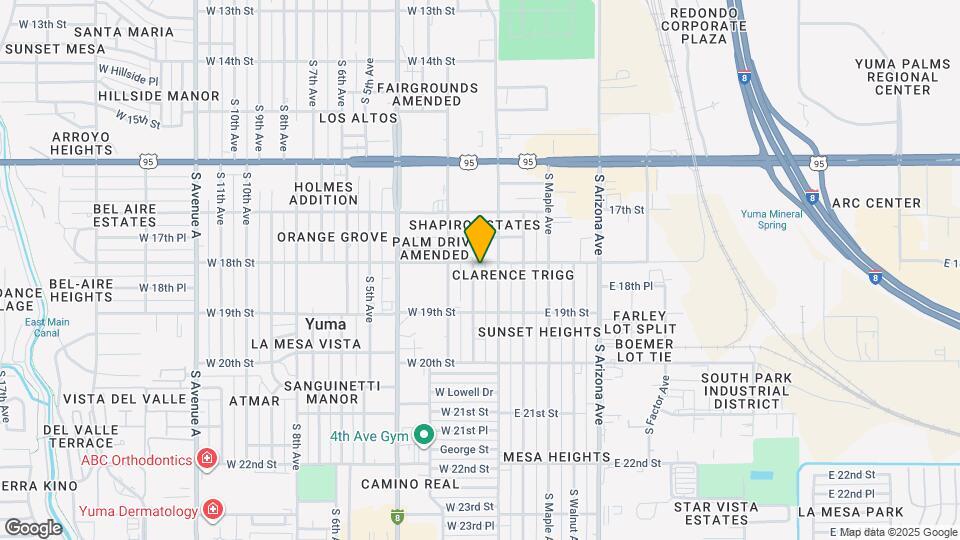 1805 S 2nd Ave Map and Location Details