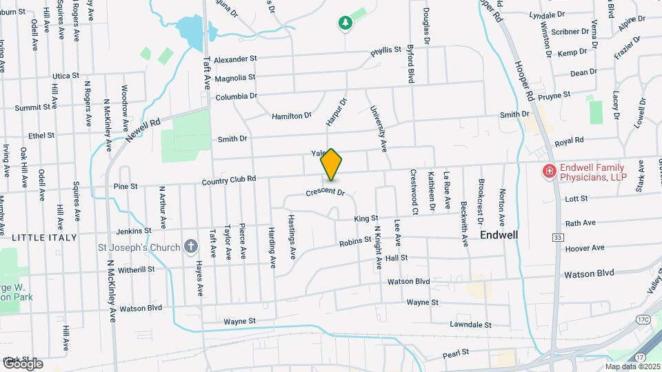 2803 Crescent Dr Map and Location Details