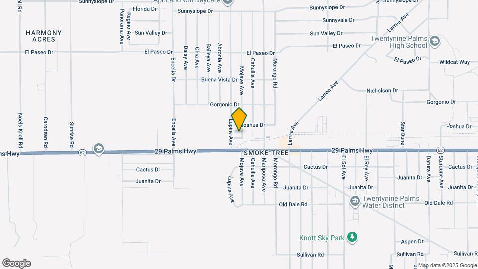 6444 Mojave Ave Map and Location Details