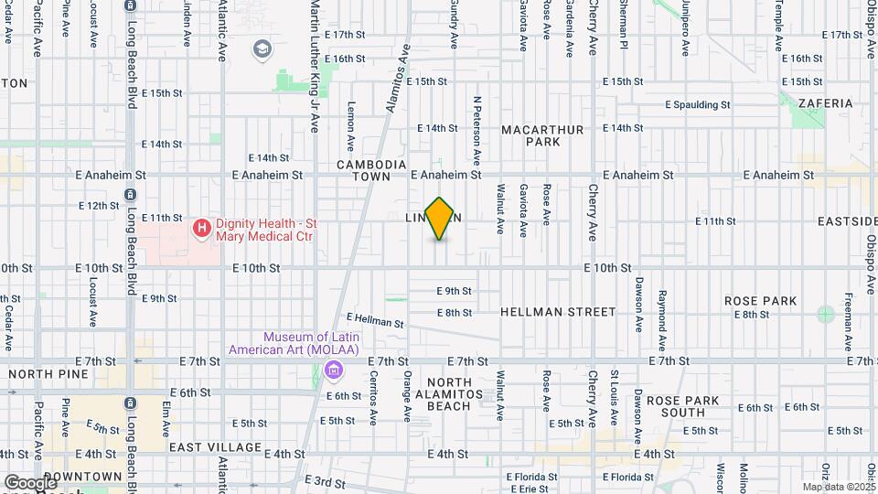 1040 N Almond Ct Map and Location Details