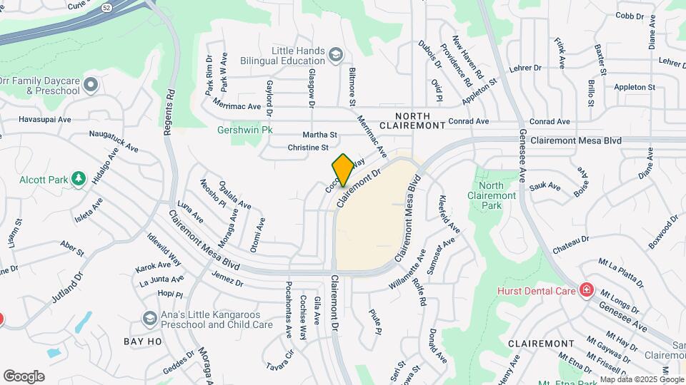 4764-66 Clairemont Dr Map and Location Details