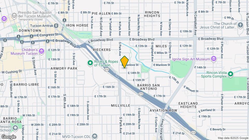 424 S Fremont Ave Map and Location Details