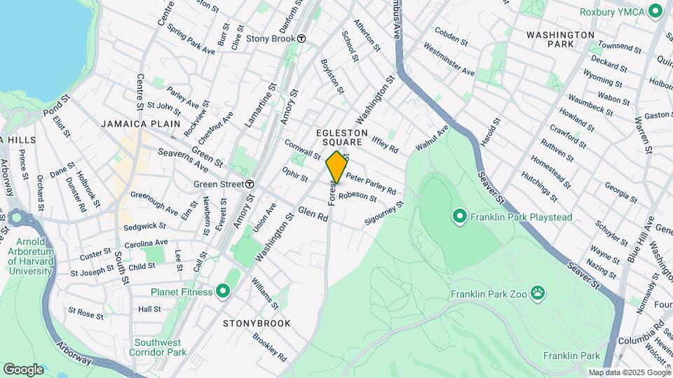 58 Forest Hills St, Unit 2 Map and Location Details