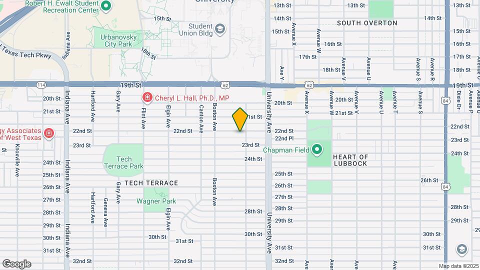 2605 22nd St Mapa y Detalles de la Ubicación