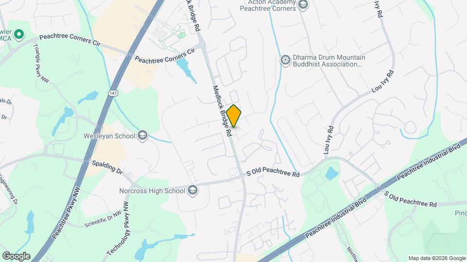 3528 Pecos Ln Map and Location Details