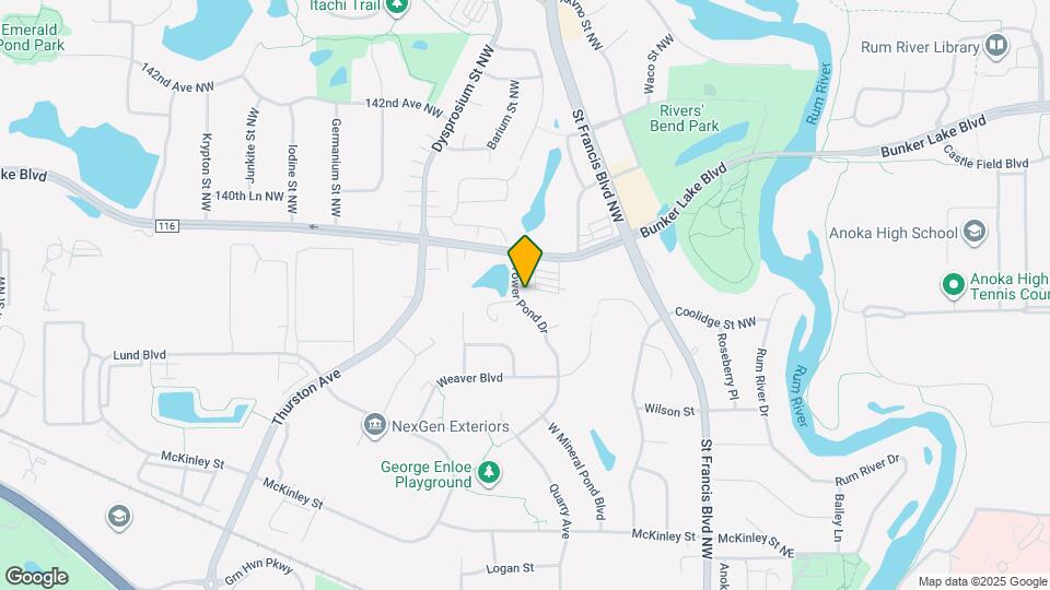 3824 Tower Pond Dr Map and Location Details