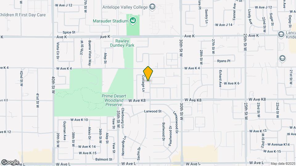 43301 32nd St W Map and Location Details