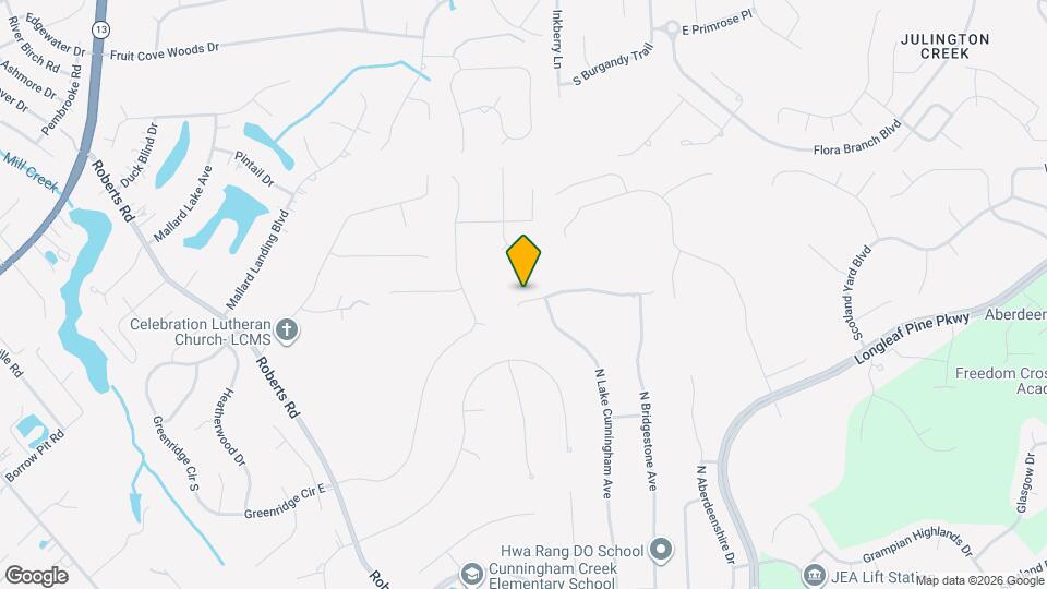 696 Hampton Downs Ct Map and Location Details