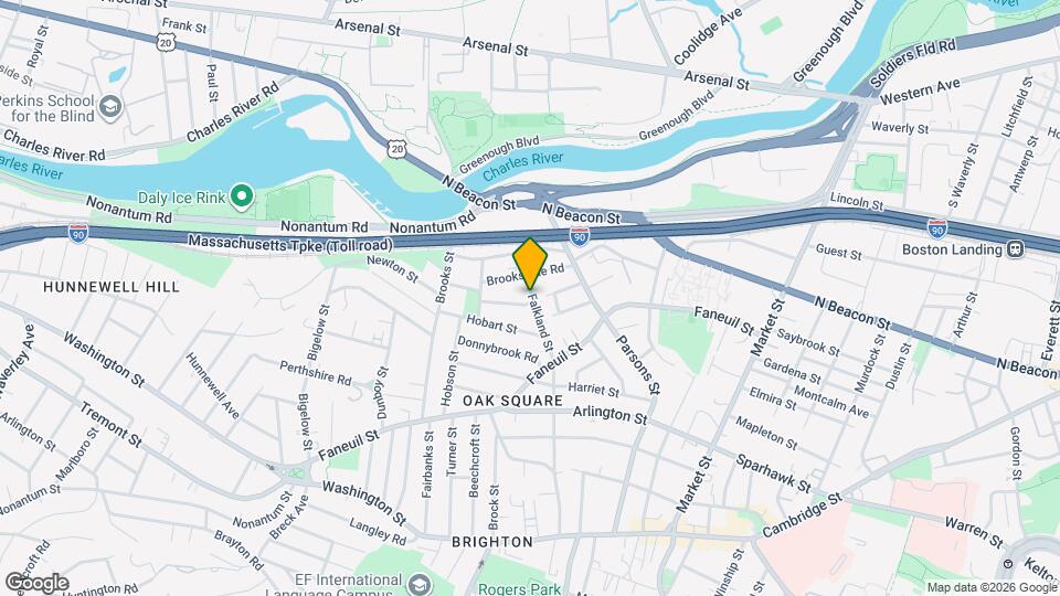 52 Falkland St Map and Location Details