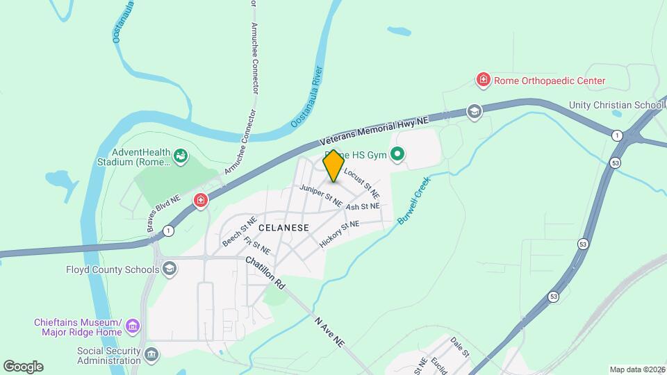 3 Kirkwood St NE Map and Location Details