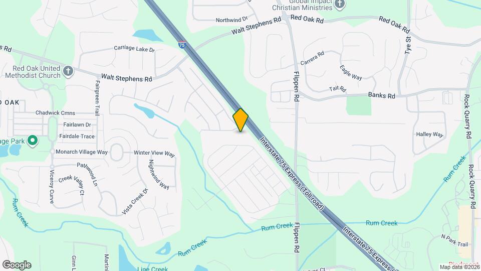1405 Buckingham Pl Mapa y Detalles de la Ubicación