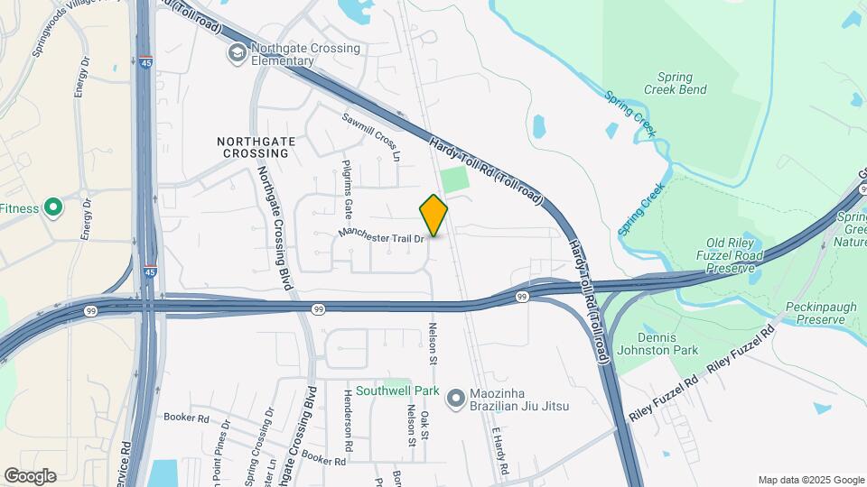 22918 Breton Point Dr Map and Location Details