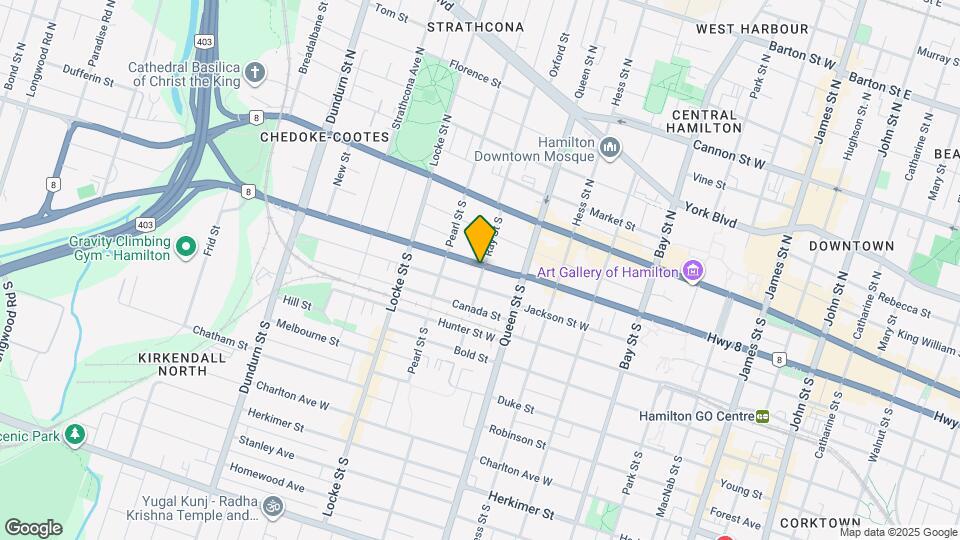 275 Main St W Map and Location Details