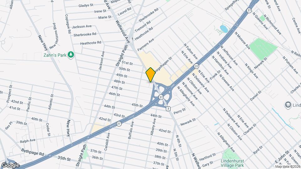 629 Wellwood Ave Map and Location Details