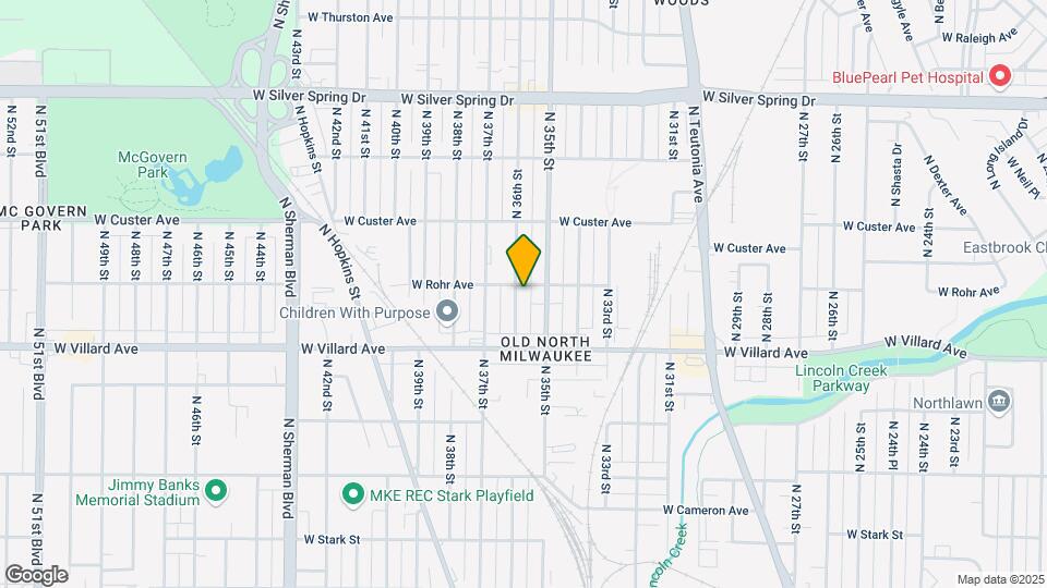 5272A-5272A N 36th St Map and Location Details