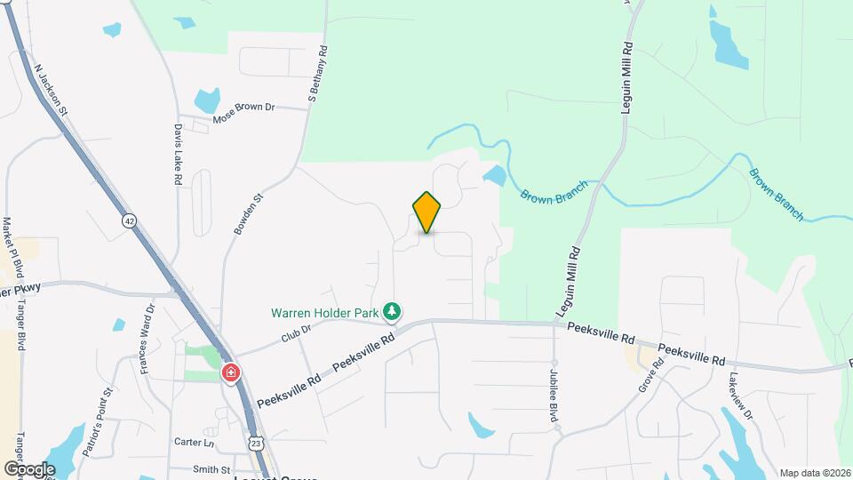 419 Grier Dr Map and Location Details