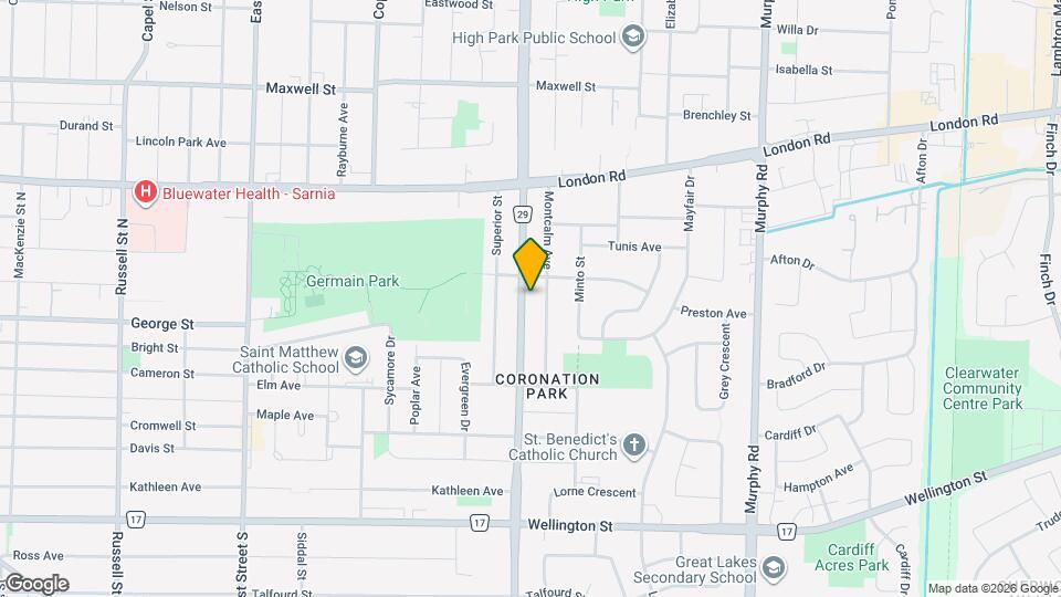 508 Indian Rd N Map and Location Details