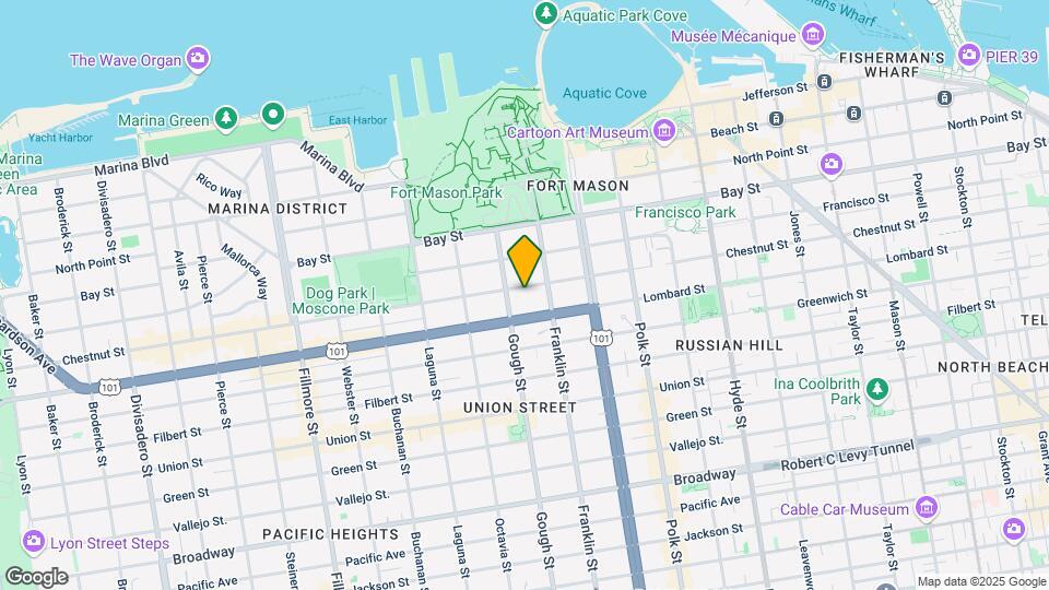 1457 Chestnut St Map and Location Details