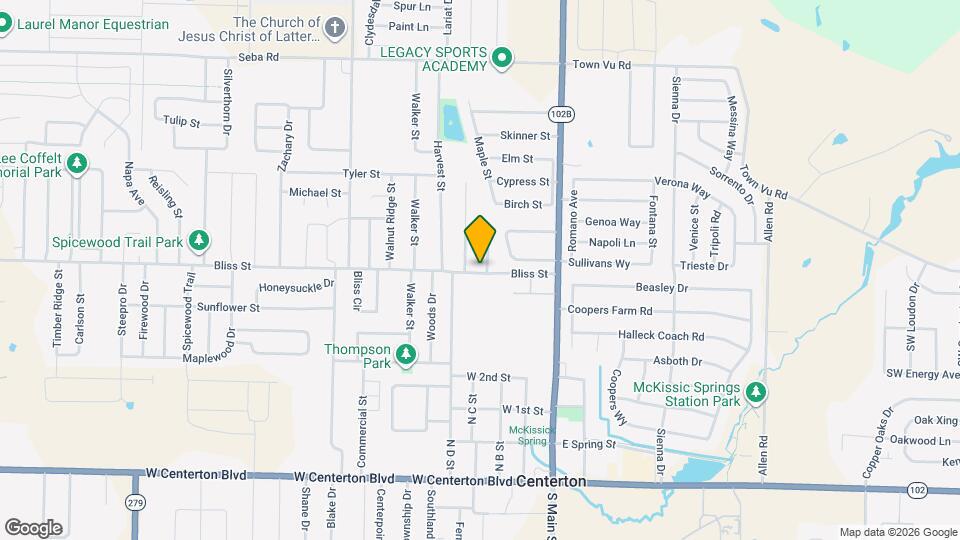 651 Brimwood St Map and Location Details