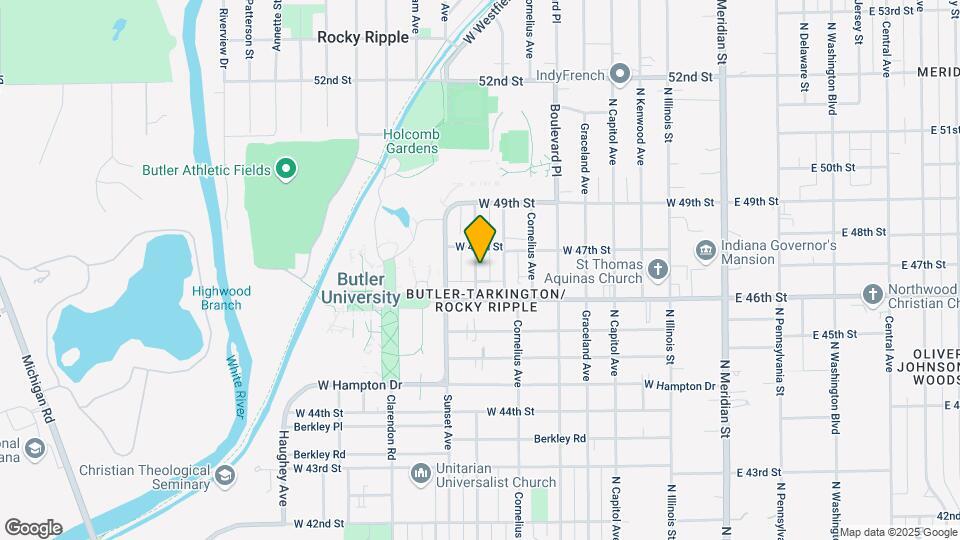 4625 Rookwood Ave Map and Location Details