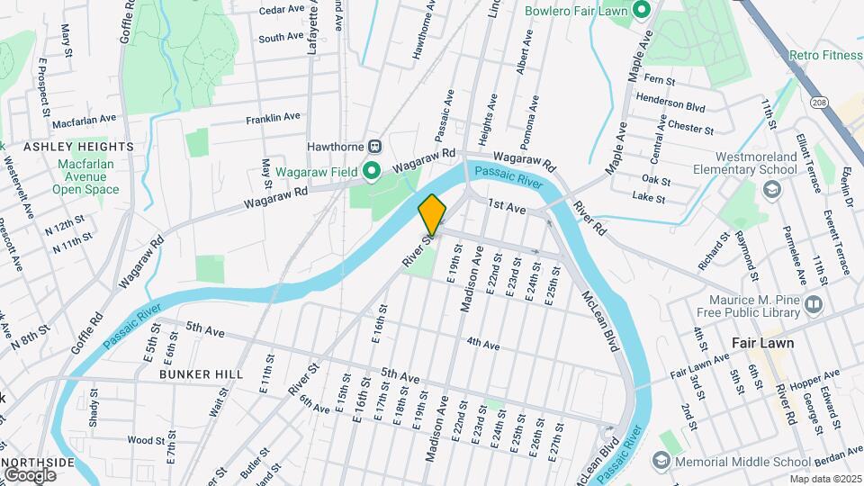 782 River St Map and Location Details