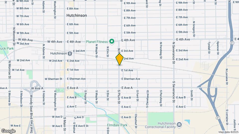 112 N Plum St Mapa y Detalles de la Ubicación
