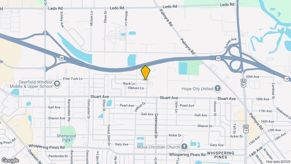 1900 Buck Ln Map and Location Details