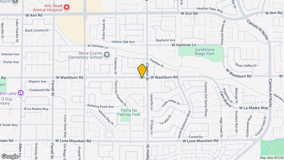 5137 Jamaica Coast Ct Map and Location Details