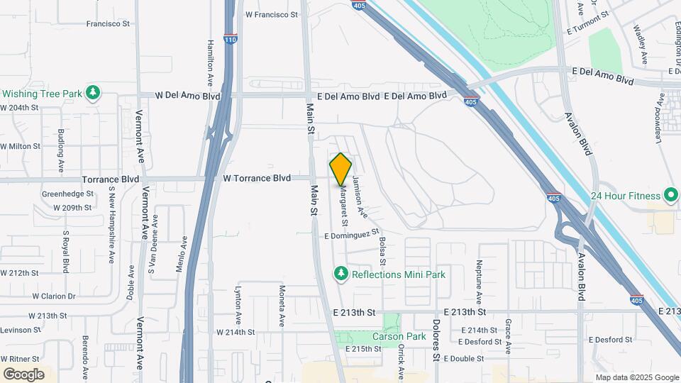 20821 Margaret St Map and Location Details