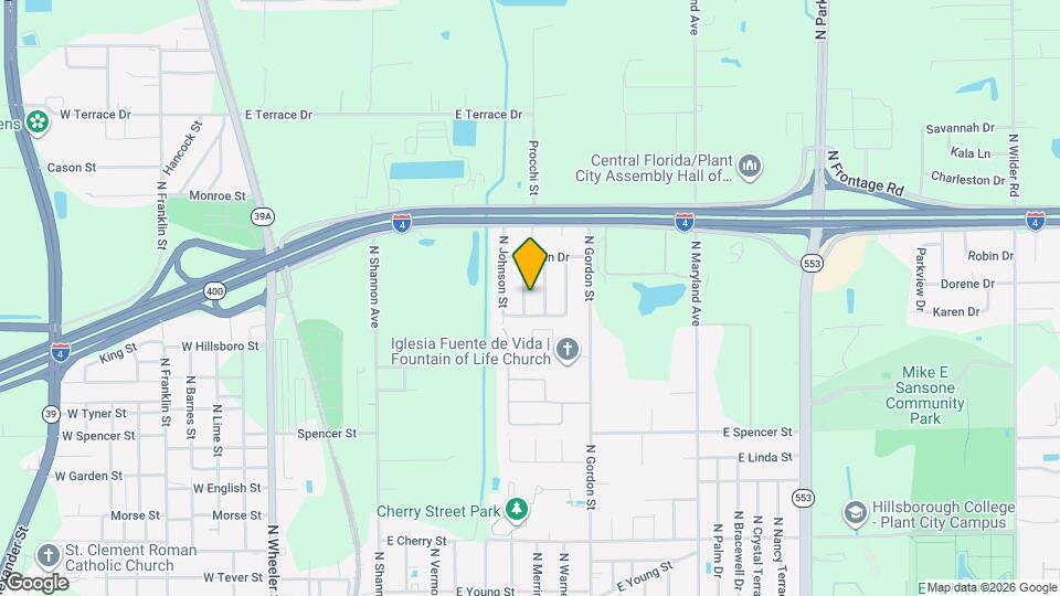 2106 N Merrin St Mapa y Detalles de la Ubicación