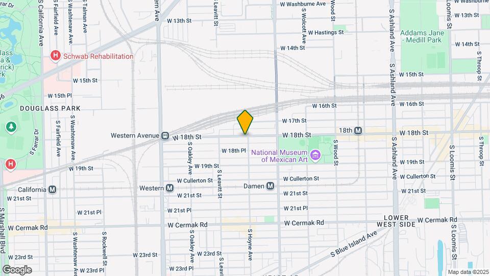 2103 W 18th St Mapa y Detalles de la Ubicación