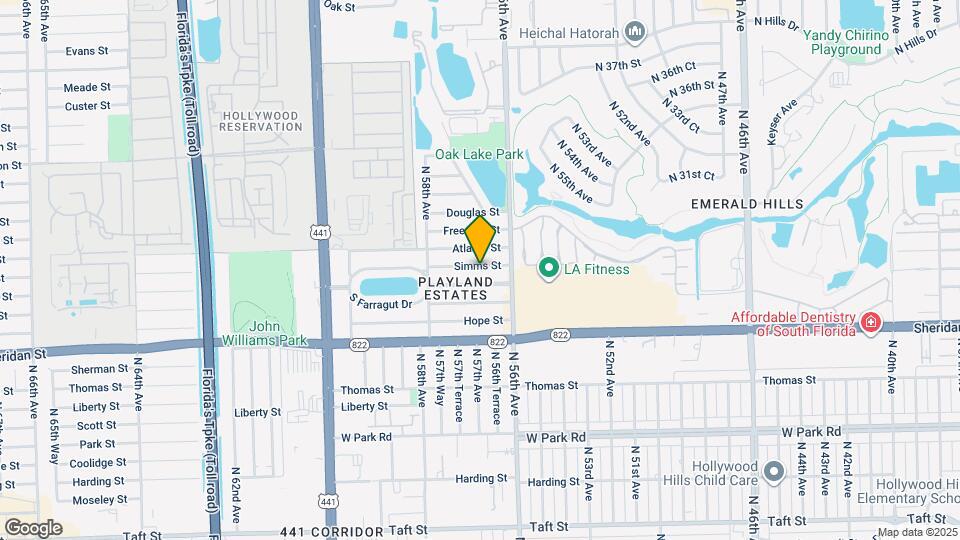 5630 Simms St Map and Location Details