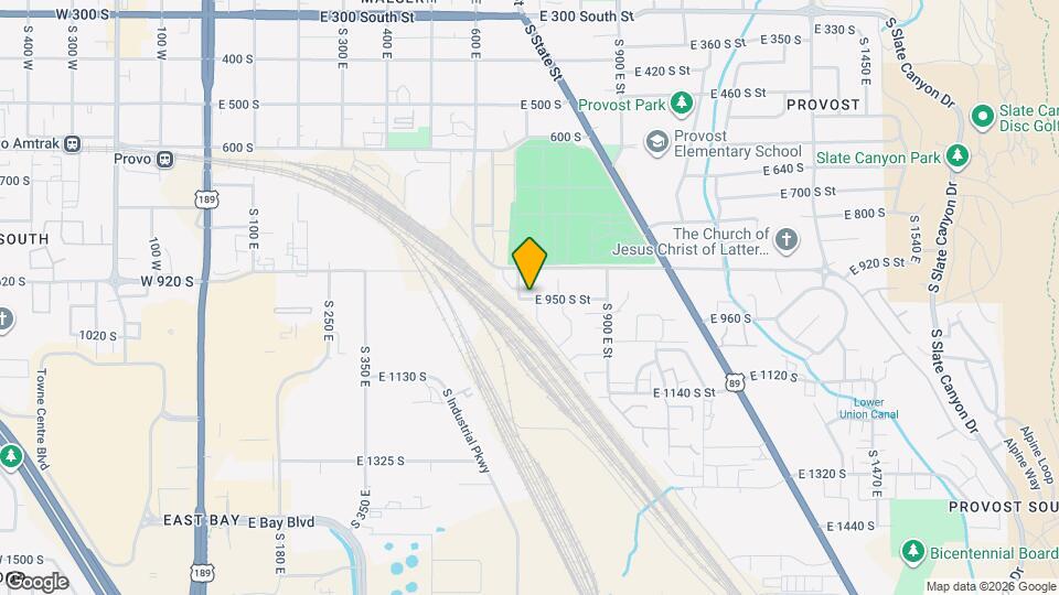 715 E 950 S St Map and Location Details