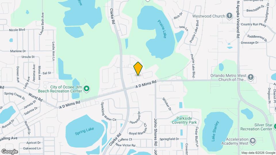 2053 Milkweed St Map and Location Details