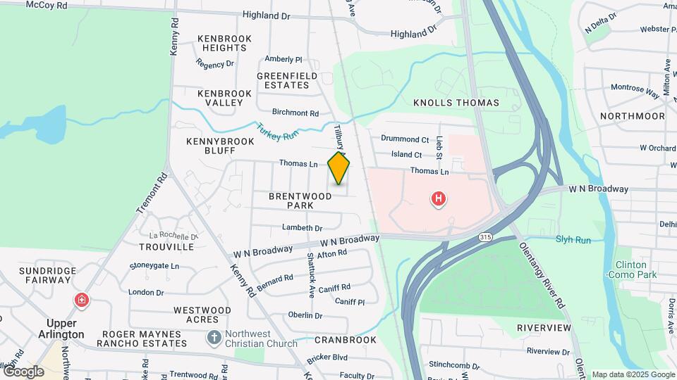 902 Brentford Dr Map and Location Details