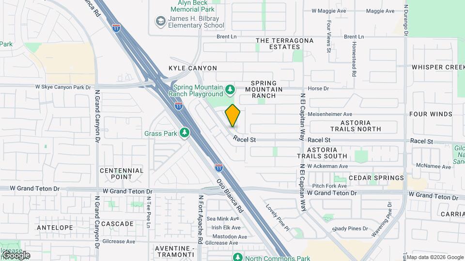 8253 Harvest Spring Pl Map and Location Details