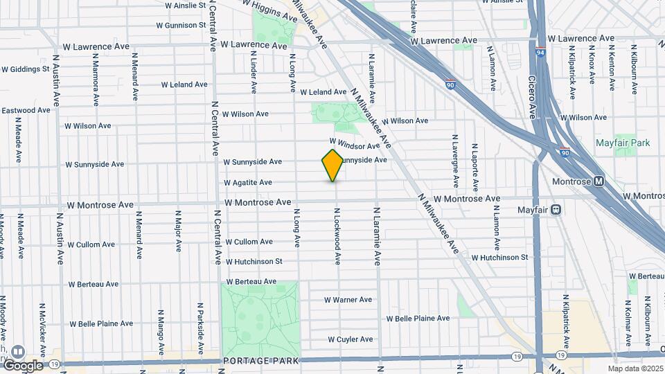 4420 N Lockwood Ave Map and Location Details