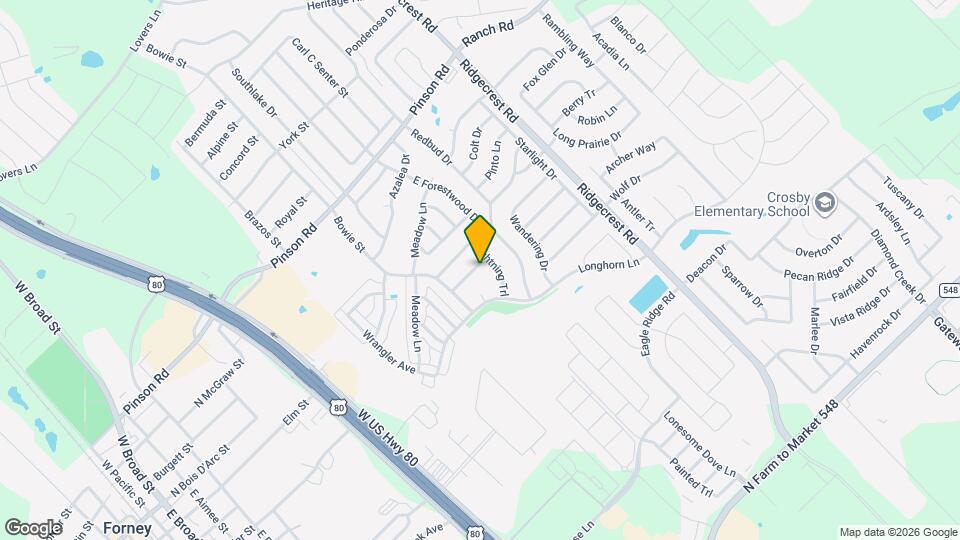 113 Galloping Trail Mapa y Detalles de la Ubicación