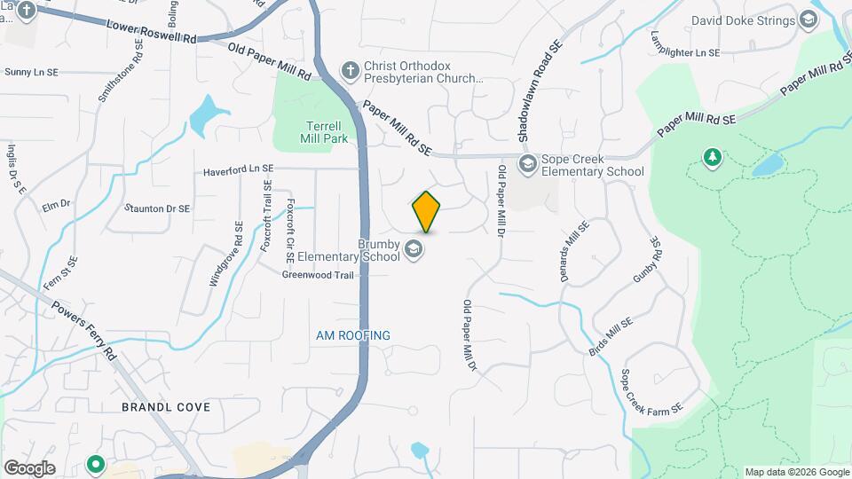 3282 Belmont Glen Dr SE Map and Location Details