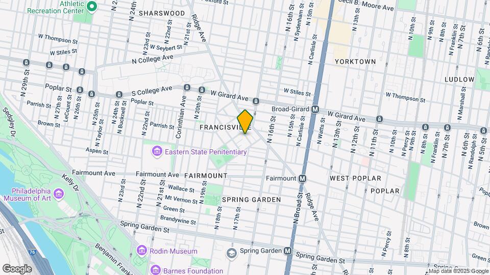 840 Leland St Map and Location Details