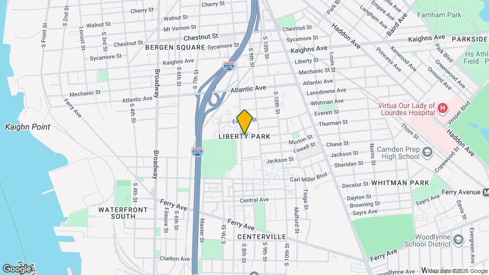 Liberty Park Apartments Map and Location Details