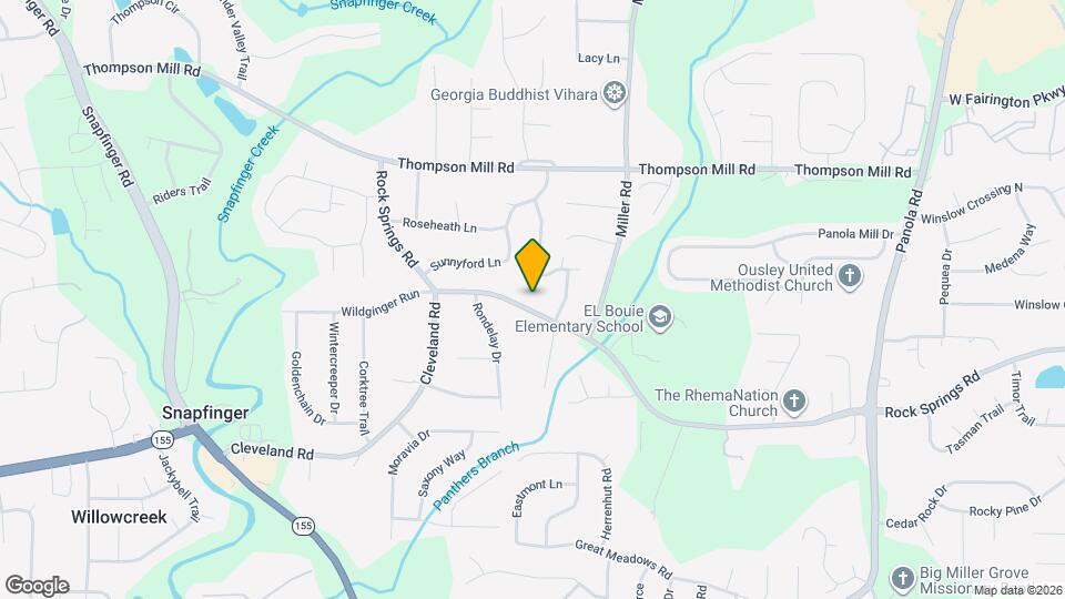 5022 Rock Springs Rd Map and Location Details