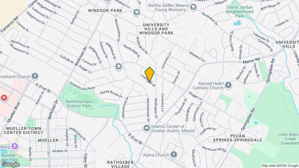 2405 Trafalgar Dr Map and Location Details