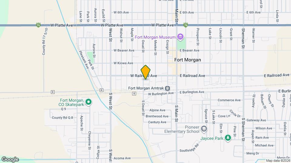 128 Deuel St Map and Location Details