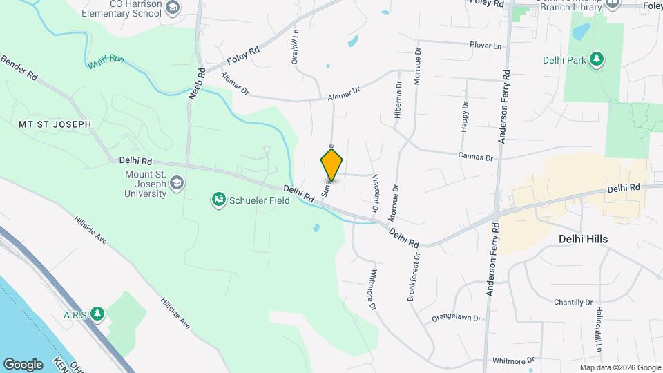 410 Sunaire Terrace Map and Location Details