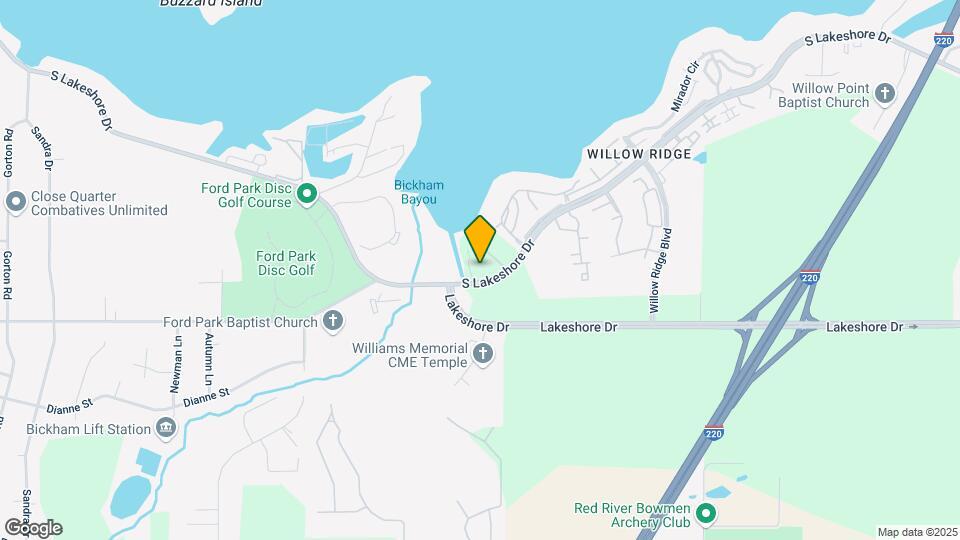 5736 S Lakeshore Dr Map and Location Details