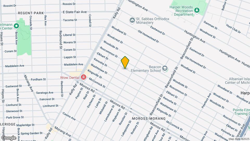 18964 Elkhart St Map and Location Details