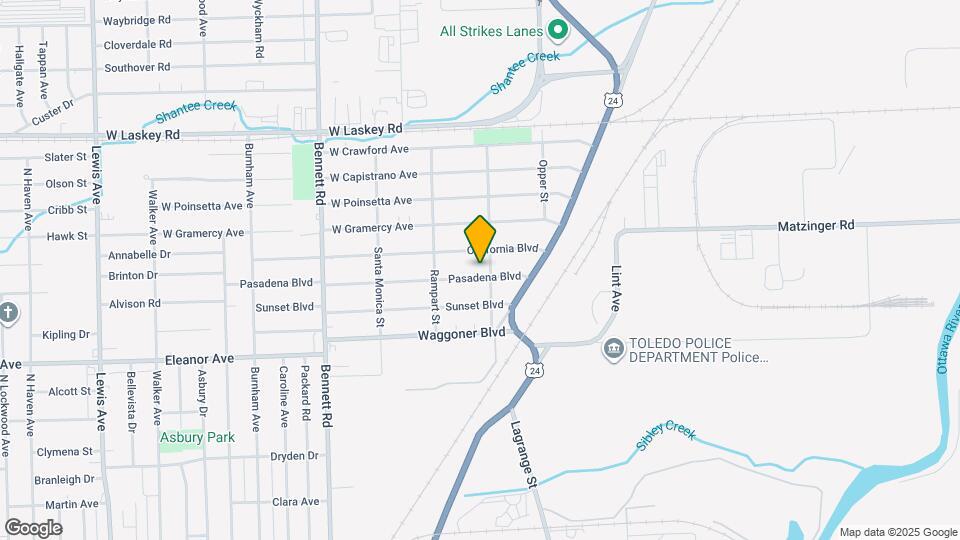 110 Pasadena Blvd Map and Location Details